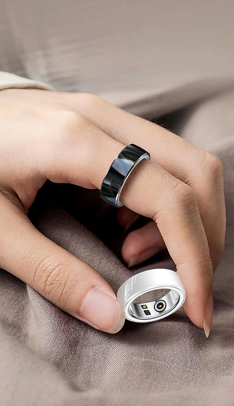 外贸爆款R8智能戒指心率血氧睡眠监测Smart Ring计步智能运动指环